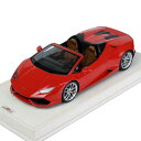 MRRNV 1/18XP[ {M[j EJ P610-4 spyder Rosso Mars LAMBO020F