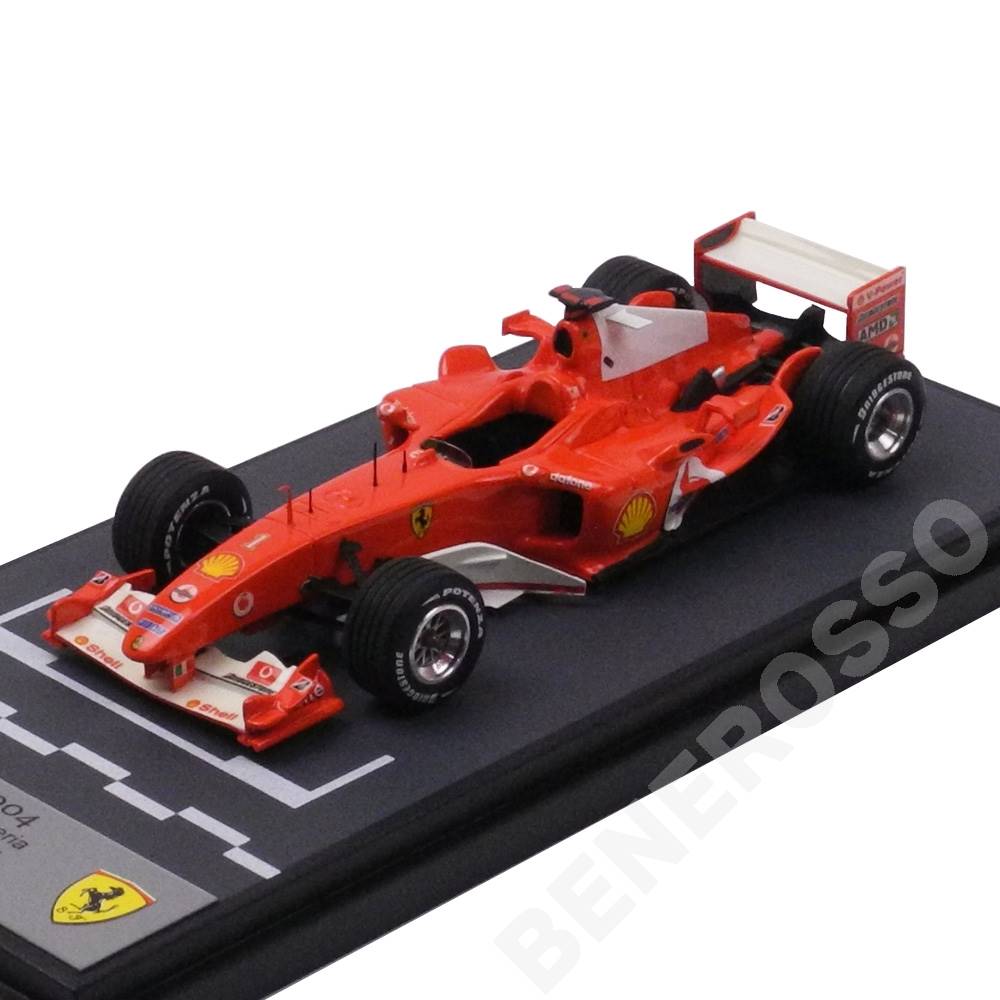 BBR MODELS 1/43スケール フェラーリ F2004 M.シューマッハ ハンガリーGP B ...