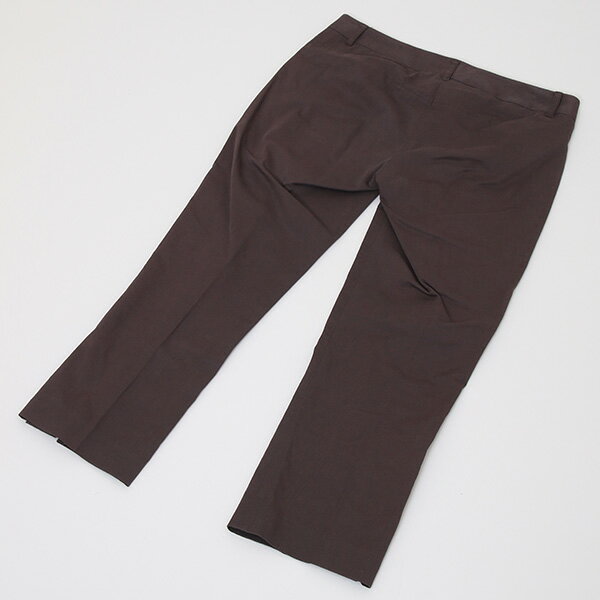セオリー Theory コットン混 クロップドパンツ size2 [M02331] 【中古】