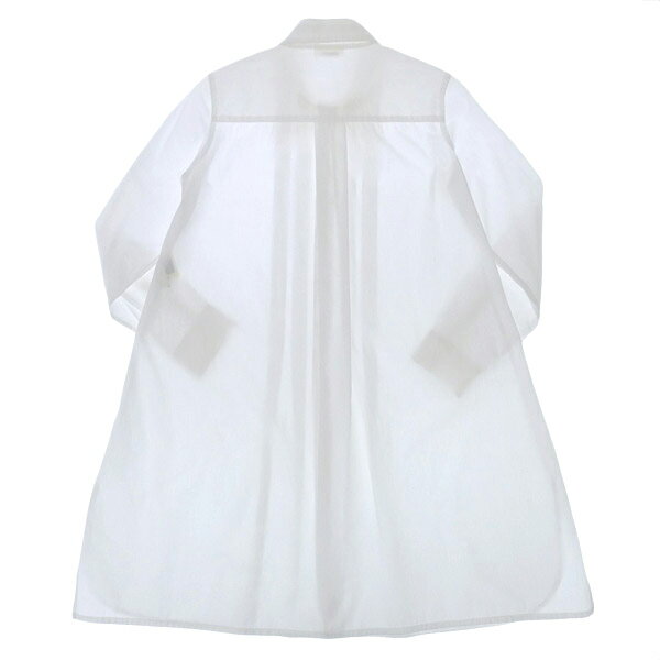 リミ フゥ LIMI feu コットン 長袖 シャツ チュニック 白 ホワイト レディース sizeS Y02909 【中古】