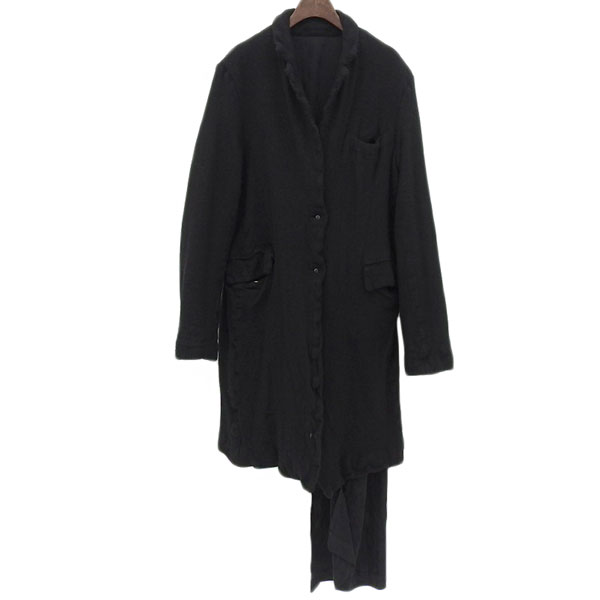 コムデギャルソンオムプリュス COMME des GARCONS HOMME PLUS リバーシブルコート メンズ 黒 sizeXS 縮絨 21AW PH-J036 AD2021 Y03433