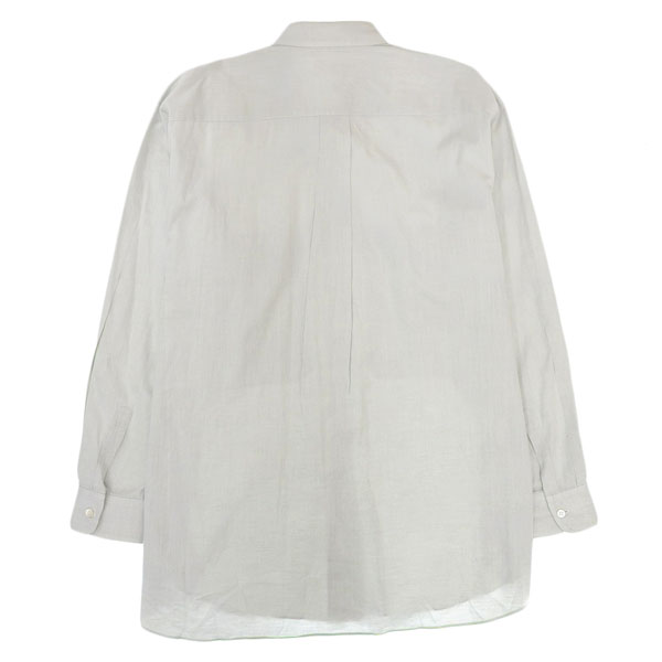 【中古】 コムデギャルソンオム COMME des GARCONS HOMME シャツ メンズ ライトグレー 長袖 90’s Y03396