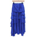 【中古】 トーガ プルラ TOGAPULLA インナー ティアード スカート ボトムス レディース ブルー size34 TP11-FG219 2021ss Y03457