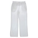 【中古】 ◆美品◆ マルタンマルジェラ Martin Margiela 6 2004SS 本人期 コットン レイヤードウエスト パンツ レディース 白 size...