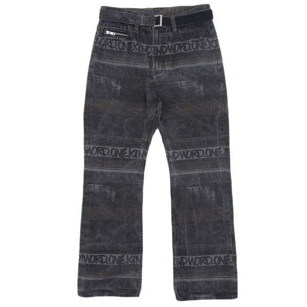 �����ʢ� ������ Sacai Eric HAZE ����å��إ��� ���åȥ� �ǥ˥� �ѥ�� �ܥȥॹ �֥�å� size1 23SS 23-02973M [Y0...