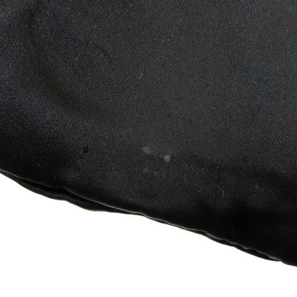 レードボルサ rada borse サテン クラッチバッグ ブラック [M02820] 【中古】