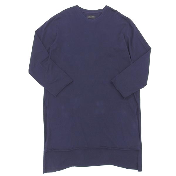 Rakuten - ヨウジヤマモト Yohji Yamamoto コットン 長袖 ワンピース レディース ネイビー size3 [Y03223]