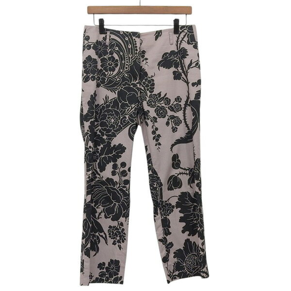 ドリスヴァンノッテン　花柄　総柄　ブルー　ハーフ ドリスヴァンノッテン 花柄 総柄 ブルー ハーフ - メルカリ