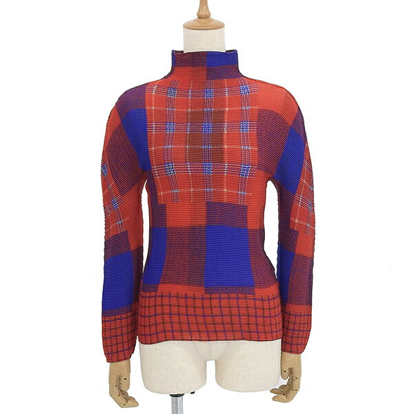 ̤���� me ISSEY MIYAKE ���å����ߥ䥱 �ץ꡼�� �ϥ��ͥå� MI53FJ641 ������- �ݥꥨ���ƥ� �����å��� Ĺµ �ȥåץ� ��ǥ�����...