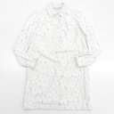 超美品 ダイアンフォンファステンバーグ DVF 花柄 刺繍 ワンピース 0 ホワイト フローラル レディース 244105 【中古】