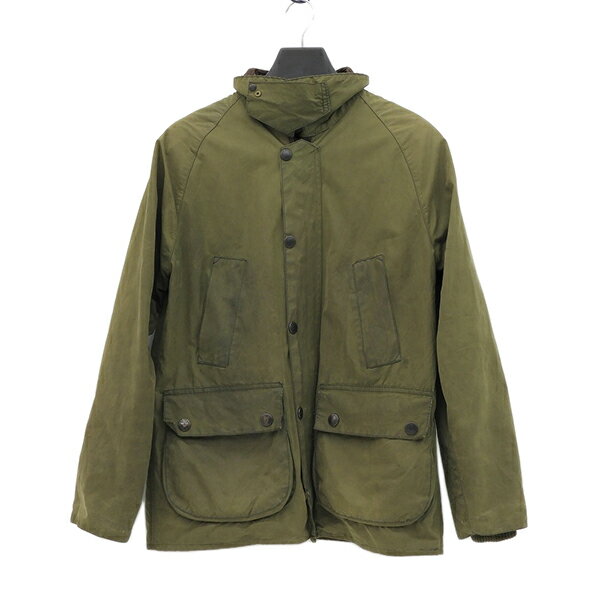 Rakuten - Barbour バブアー ブルゾン BEDALE ビデイル オイルドジャケット アウター メンズ カーキグリーン YB0187 【中古】