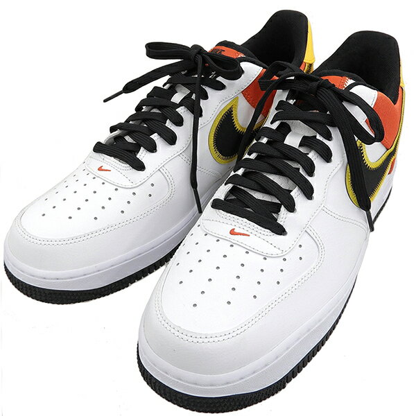 未使用 NIKE ナイキ Air Force 1 Low Rayguns エアフォース1 CU8070-100 サイズ29.5 紙タグ付 レザー レイガンズ コレクション スニーカー メンズ ホワイト オレンジ イエロー ECO0056