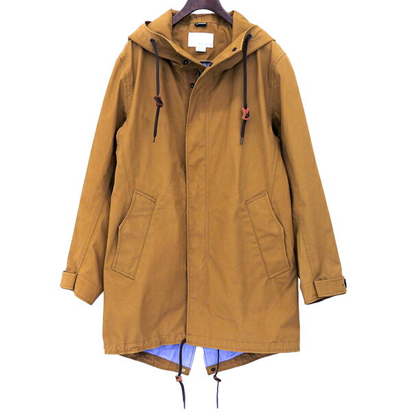 美品 nanamica ナナミカ SUBF551 サイズS 紙タグ付 コットン 定価78000円 ゴアテックス コート ジャケット メンズ キャメル ECO0071 