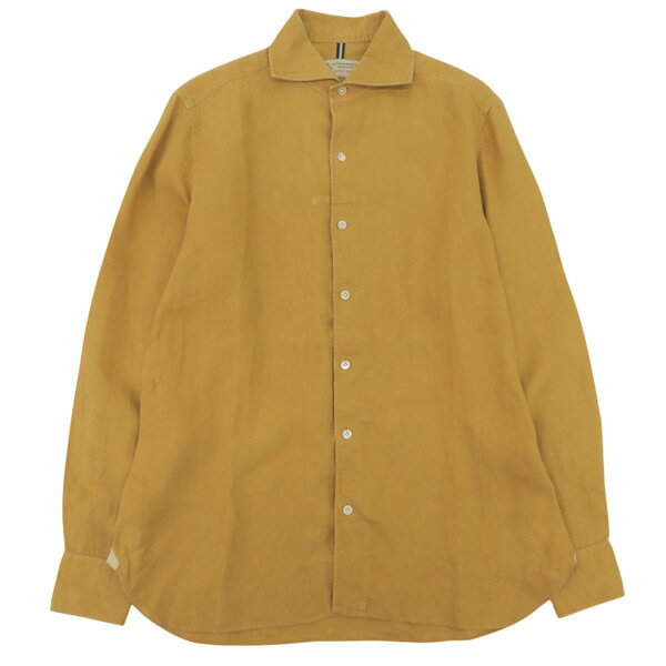 Rakuten - 美品 ボレリ BORRELLI リネン 長袖シャツ サイズL メンズ 301276 【中古】