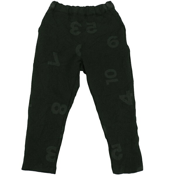 Y's Yohji Yamamoto ワイズ ヨウジヤマモト YY-T37-968 サイズ2 ポリエステル 数字柄 パンツ ボトムス レディース ブラック ECO0179 