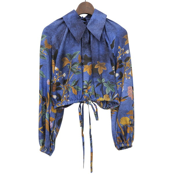 GUCCIグッチ　GGロゴボタン　総柄ブラウス　Mサイズ　イタリア製　極美品 楽天市場】Gucci（柄総柄）（シャツ・ブラウス｜トップス