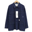 ダブルタップス WTAPS デニム ジャングルシャツ バックプリント