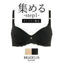 ブラデリスニューヨーク サシャブラ (ステップ1) 育乳 バストアップ シームレス Tシャツブラ モールド 響かない 響きにくい 夏ブラサマーニットBRADELIS NEWYORK BRNY 昼 小さいサイズ 20代 30代 40代 0419sl