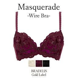 ランジェリーク ブラジャー 【45%OFF】ブラデリスニューヨークゴールドレーベル Masquerade Wire Bra BRADELIS Gold Label BRNY ランジェリー おしゃれ 下着 レディース 綺麗に見せる ブラ ブラジャー 0419sl