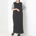 OMNES オムネス ソフト ダンボール ウエスト ドロー コード ワンピース 7123-9091 レディースファッション 服 大人の ナチュラル ゆったり 大人コーデ きれいめ シンプル カジュアル 30代 40代 50代 60代 大きい 大人 大人カジュアル 大人女子 ノースリーブ ダンボールニット(4)