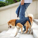 介護用ハーネス 小型犬 中型犬 老犬 脱着簡単 調節可能 歩行補助 全身サポート ペット用 ハーネス 怪我 病気 老犬 前足 後ろ足 トイレ可 リハビリ 柔らか...