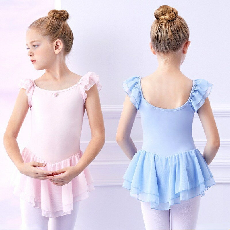 ワンピース ちゅちゅ レオタード チュチュ 子供 バレエ キッズ バレエ 長袖 子供 女の子 ダンス衣装 ダンスウェア チアガール衣装 チア ダンス レッスン ユニフォーム 衣装 女の子 キッズ 子供 チアダンス ユニタード 体操服 ステージ衣装