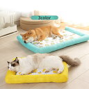 ペット用ベッド ひんやりマット 犬猫用 ペットマット 夏用 ひんやり 冷感 メッシュ クールマット 暑さ対策 熱中症防止 犬 猫 冷感クッション 夏用ベッド ペ...