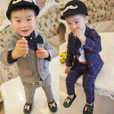 フォーマルスーツ 男の子 キッズ フォーマル スーツ 子供服 フォーマル 男の子 子供 スーツ 男の子 子供スーツ 男の子 上下セット 入学式 卒業式 入園式 七五三 初節句 ベビー服 子供服 チェック柄 90 100 110 120