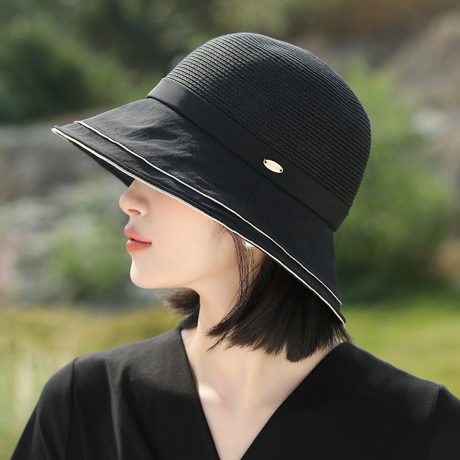 麦わら帽子 帽子 レディース 4COLOR 大きめ 遮光 紫外線対策 小顔効果 夏 春夏 日焼け対策 麦わら つば広 母の日 ギフト 上品 帽子 ペーパー UV 日よけ帽 ペーパーハット シンプル 小顔効果 軽い 日焼け 蒸れない 遮光 抗菌防臭 折りたたみ