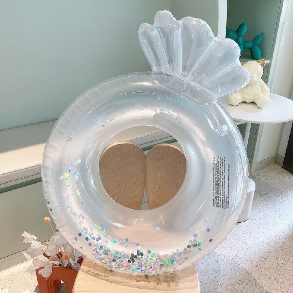 浮き輪 人魚姫 お風呂 水遊び 海水浴 水泳 夏休旅行 大人 子供 透明 人魚 O型 子供 浮き具 フロート おもちゃ マーメイド 水遊び プール 水泳 海 お風呂 かわいい 夏 可愛い カラフル お風呂ビーチ(3)