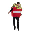 ポテトフライ コスプレ 衣装 大人用 フライドポテト ファストフード 全身 ハロウィン ファンシードレス きぐるみ メンズ レディース 食物 面白い 写真道具 ...