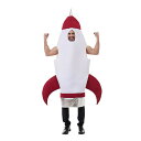 ロケット コスプレ 衣装 大人用 ミサイル 宇宙飛行士 衣装 宇宙服 全身 ハロウィン 可愛い ファンシードレス きぐるみ メンズ レディース かっこいい 面白...