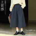 レディース ワイドパンツ リネン スカート フレアスカート プリーツスカート 低身長 大きいサイズ ウエストゴム ブラック グリーン カラーパンツ 高発色 ロングスカート ダークエンジェル