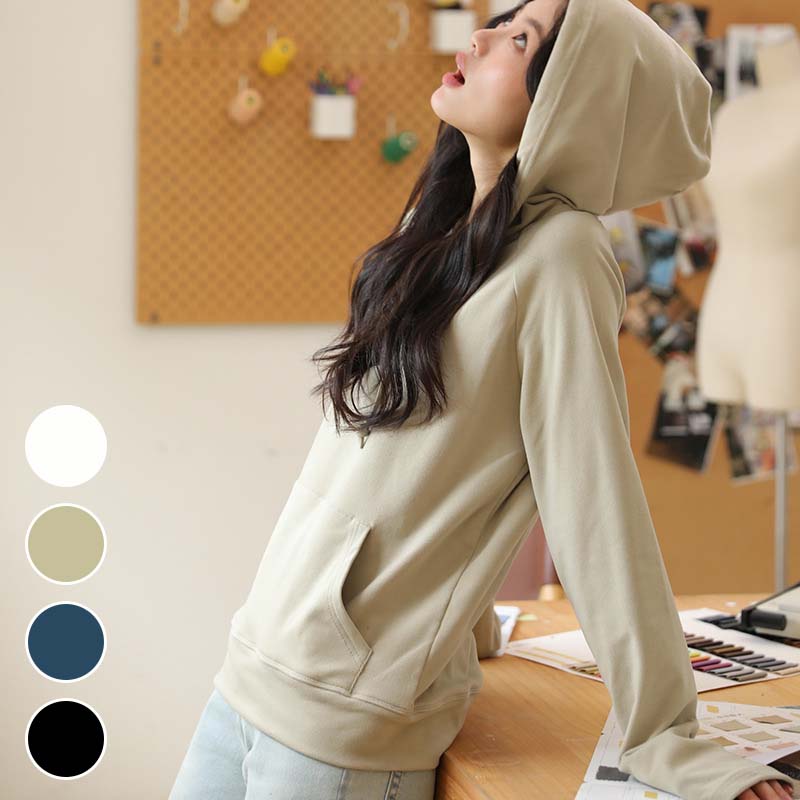 レディースパーカー 長袖 フーディー 秋冬春 ウォーキング ミラノリブ 静電気防止 ウォッシャブル プルオーバー おしゃれ かわいい スウェット