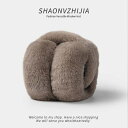 イヤーマフ メンズ イヤーマフ レディース コンパクト 防寒 ふわふわ イヤーウォーマー 男女兼用 折り畳み 防寒グッズ フェイクファー 裏起毛