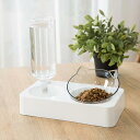 ペットボウル ボトル 猫食器 えさ 皿 フードボウル 自動給水 犬猫用 ペット給水器 猫 犬用 水飲み器 自動給水器 給餌器 猫用餌やり 給食 ペット ボウル ...