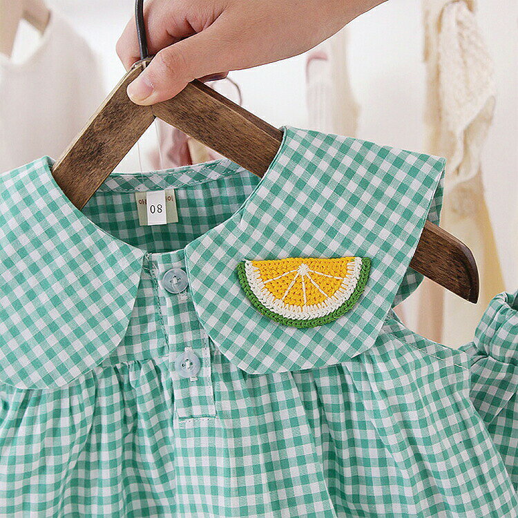 ベビー セットアップ ワンピース ハーフパンツ 2点セット キッズ 女の子 夏服 おしゃれ 可愛い 通学 ベビー服 通園 誕生日 プレゼント 70cm 80cm 90cm 100cm