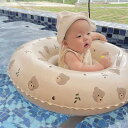 座付き 足入れ 浮き輪 赤ちゃん 子供 キッズ フロート プール 海 浮輪 アウトドア 夏休み 水遊び おしゃれ 可愛い ベビーリング 安全安心 出産祝い 誕生日(3)