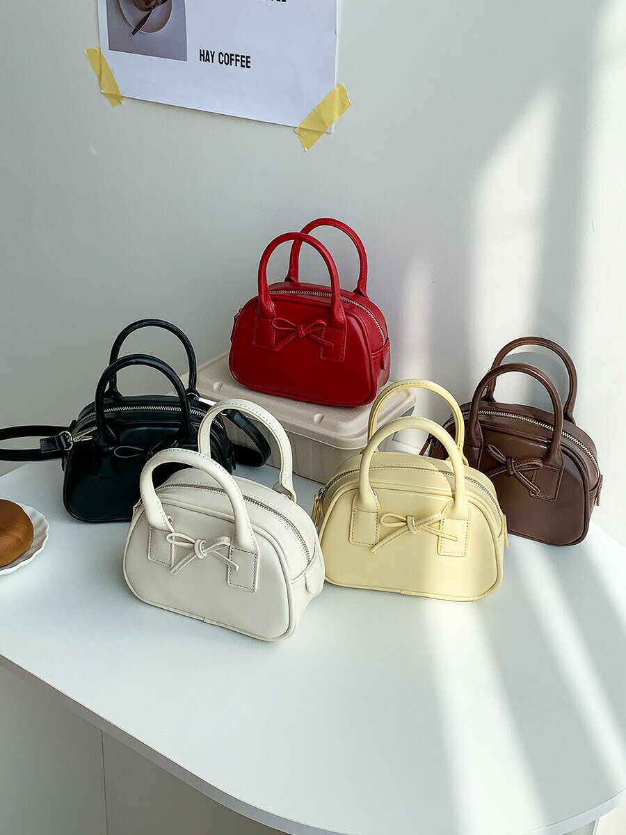 モダンシンプル 手提げ兼用 可愛い小さいバッグ