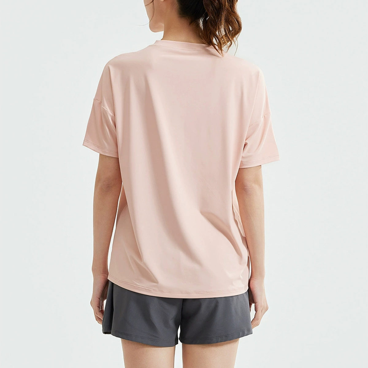 セットアップ レディース 半袖 スポーツウェア 春夏 トレーニングウェア 上下セット Tシャツ ハーフパンツ ひざ上丈 ショットパンツ ランニング ジョギング フィットネス ジム スポーツ 半ズボン 運動着 吸汗速乾 インナーパンツ付き