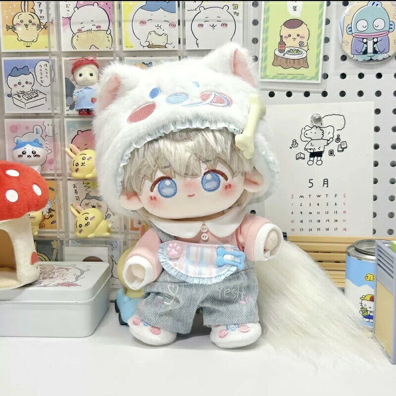 ウサギ耳付きぬいぐるみドール2体セット ウサギ耳付きドールスタイル