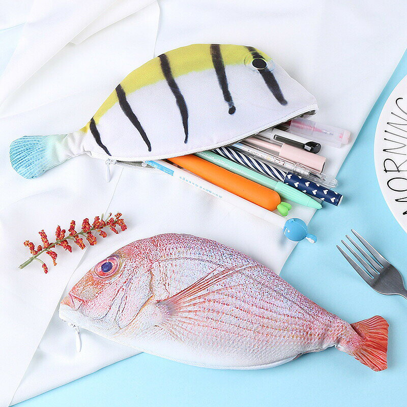 魚型 ペンケース サカナ 筆箱 ぬいぐるみ ペンポーチ 文具収納ポーチ 個性的 文房具収納袋 収納ポーチ ぬいぐるみ収納ポーチ 収納袋 ポーチ 化粧ポーチ コスメポーチ 癒し系 おちゃめな魚ペンケース フィッシュ型ペンケース brain-a2023-10005847 Rizumu楽天市場店 サンプル画像3