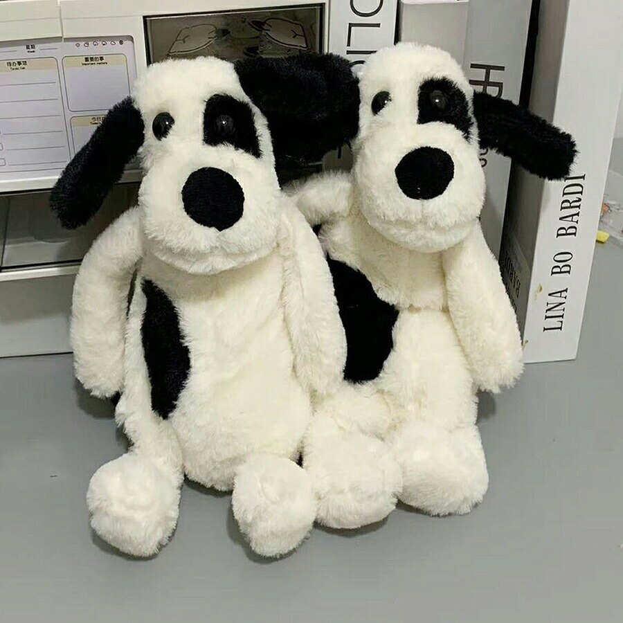 白黒の子犬柄 ペンケース ドッグ柄 筆箱 ぬいぐるみ ペンポーチ 文具収納ポーチ もふもふ ぬいぐるみペンケース 文房具収納袋 収納ポーチ ぬいぐるみ収納ポーチ 収納袋 ポーチ 化粧ポーチ コスメポーチ ふわふわ 癒し系 brain-a2023-10005854 Rizumu楽天市場店 サンプル画像2