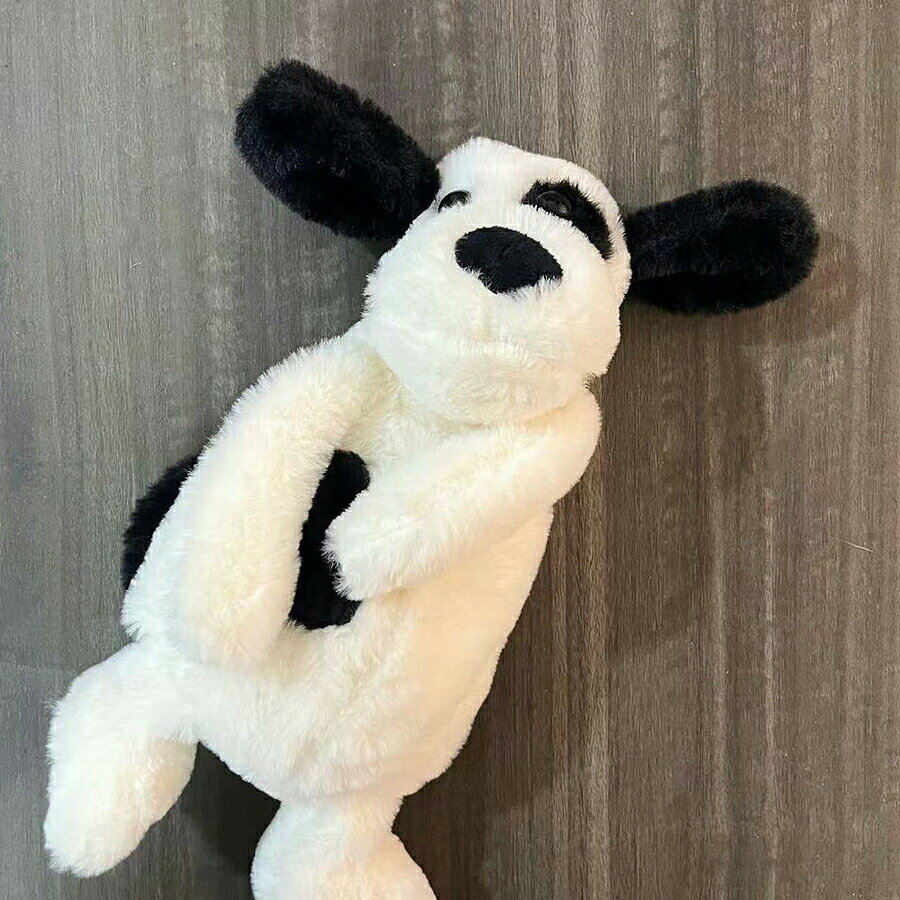 白黒の子犬柄 ペンケース ドッグ柄 筆箱 ぬいぐるみ ペンポーチ 文具収納ポーチ もふもふ ぬいぐるみペンケース 文房具収納袋 収納ポーチ ぬいぐるみ収納ポーチ 収納袋 ポーチ 化粧ポーチ コスメポーチ ふわふわ 癒し系 brain-a2023-10005854 Rizumu楽天市場店 サンプル画像3