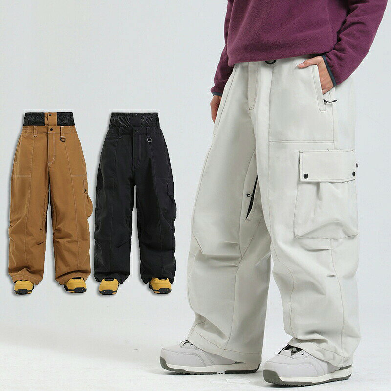 商品説明商品内容スノーボードウェア ビブパンツ 単品（上着は含めません）情報素材：ポリエステル耐水圧：20000mmH2O生産国中国注意書き※商品写真は、できる限り現品を再現するように画像処理などの補正を行っておりますが、ご利用のモニターや環境により差異が生じます。予めご了承ください。※生地の特性上、多少ニオイがある場合がございますが、日陰干しで数日干していただくか、あるいは数回ご使用していただく間に、 ニオイは気にならなくなります。※上記の数値は、実測によるものです。多少の誤差はご容赦ください。※仕様は予告なく変更される場合があります。（ご使用に差し支えない程度）・色がある場合、モニターの発色の具合によって実際のものと色が異なる場合がある。・ご注文後、10営業日以内に配送手続きをいたします。配送作業完了後、4〜7日程度でのお届けとなります。（商品によって納期が異なりますので、詳細は店舗までお問い合わせください。） スノボパンツ スノーボードウェア ズボン ロングパンツ スノボ カーゴパンツ ボトムス スキーウェア スノボウェア レディース メンズ ゆったり スノーボードパンツ 単品 通気 撥水 保温 防風 耐磨耗 男女兼用 大きいサイズ オーバーサイズ ゆったり"メーカー希望小売価格はメーカーカタログに基づいて掲載しています
