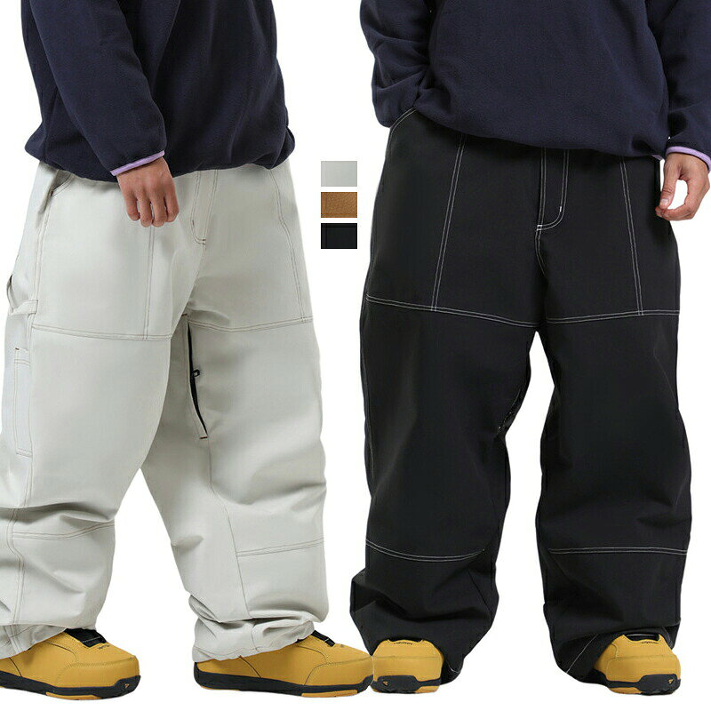 商品説明商品内容スノーボードウェア ビブパンツ 単品（上着は含めません）情報素材：ポリエステル耐水圧：20000mmH2O生産国中国注意書き※商品写真は、できる限り現品を再現するように画像処理などの補正を行っておりますが、ご利用のモニターや環境により差異が生じます。予めご了承ください。※生地の特性上、多少ニオイがある場合がございますが、日陰干しで数日干していただくか、あるいは数回ご使用していただく間に、 ニオイは気にならなくなります。※上記の数値は、実測によるものです。多少の誤差はご容赦ください。※仕様は予告なく変更される場合があります。（ご使用に差し支えない程度）・色がある場合、モニターの発色の具合によって実際のものと色が異なる場合がある。・ご注文後、10営業日以内に配送手続きをいたします。配送作業完了後、4〜7日程度でのお届けとなります。（商品によって納期が異なりますので、詳細は店舗までお問い合わせください。） スノボパンツ スノーボードウェア ズボン ロングパンツ スノボ カーゴパンツ ボトムス スキーウェア スノボウェア レディース メンズ ゆったり スノーボードパンツ 単品 通気 撥水 保温 防風 耐磨耗 男女兼用 大きいサイズ オーバーサイズ ゆったり"メーカー希望小売価格はメーカーカタログに基づいて掲載しています