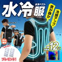 【改良モデル】送料無料(一部地域除く) ブレイン 水冷ベスト【水冷式ベスト(スイッチ式ケーブル付)】「スライドタンク、丸キャップタンクが選べる!」 水 ベスト冷水が循環 男女兼用 熱中症対策 ブレイン