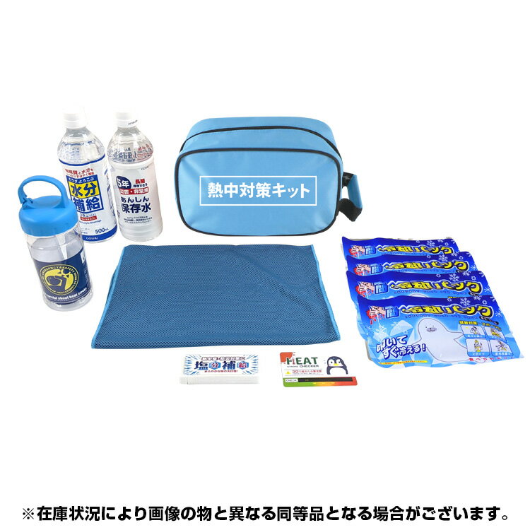 ブレイン【KB-109 熱中対策キット（ポーチタイプ）】「日