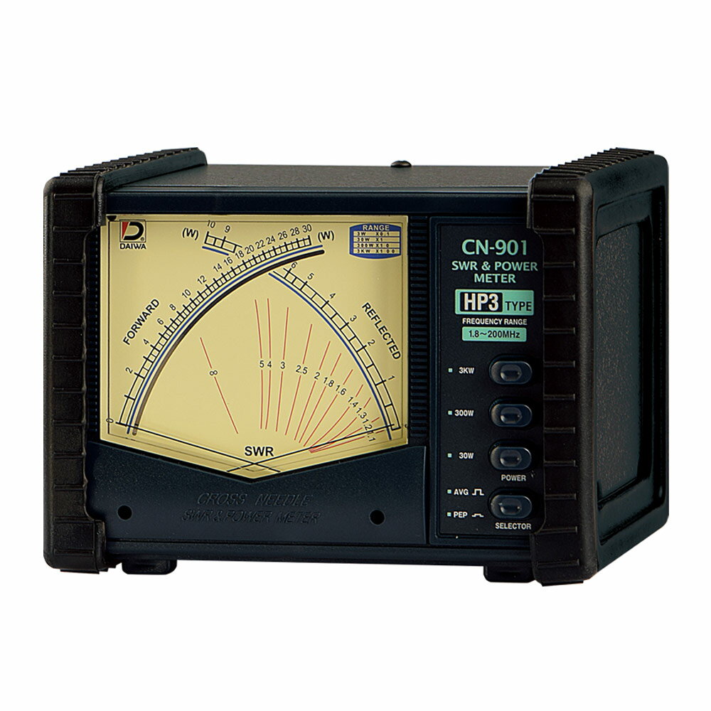【 ダイワインダストリ 】アマチュア無線用：SWRパワーメータ [ CN-901HP3 ]