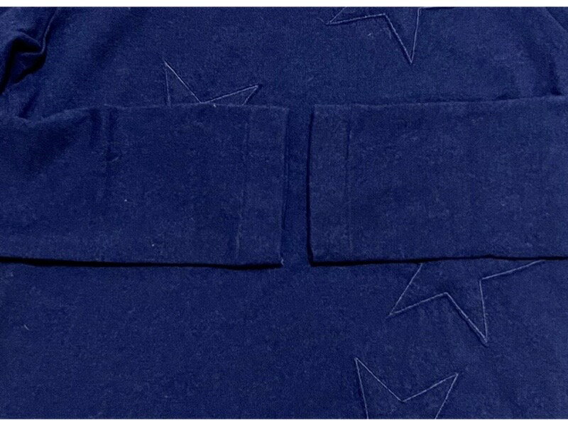 robe de chambre COMME des GARCONS ローブドシャンブル コムデギャルソン カシミヤ混 スター刺繍 長袖 ニット セーター ネイビー レディース 正規品【中古】【鑑定済み】【送料無料】